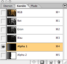 Kanälepalette