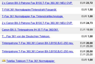 Ebay Auktionen